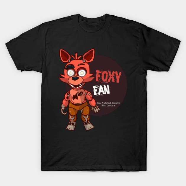 Five Night's at Freddy's Foxy Fan T-Shirt by Ready4Freddy